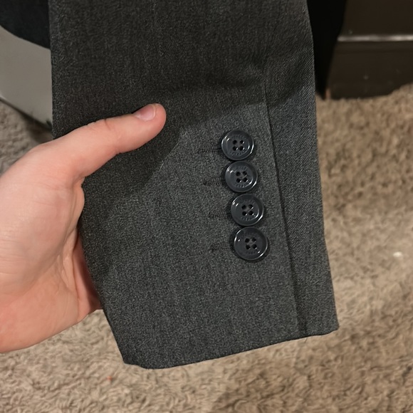 Express dark gray blazer - Picture 2 of 4